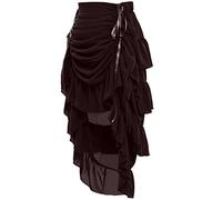 GRACEART Donna Vittoriano Steampunk Gonna (Small, Marrone)