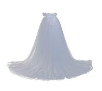 GRACEART Gonna Lunga in Tulle da Donna con Fiocco alla Vita Wedding Lady (Bianco)