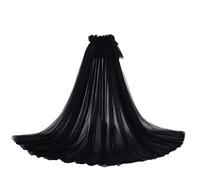 GRACEART Gonna Lunga in Tulle da Donna con Fiocco alla Vita Wedding Lady (Nero)