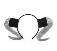 GRACEART Gotico ariete Corni Fascia per capelli Accessori per capelli (Argento)