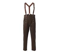 GRACEART Pantaloni da Uomo Steampunk Slim Casual Vittoriano Gotico Costume (XL, Verde Oliva (Pantaloni + Bretelle))