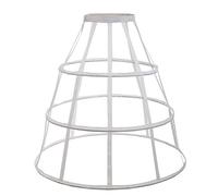 GRACEART Sottogonna Petticoat Donna Gonna Lunga 5 Cerchio Crinolina (2-Bianca)