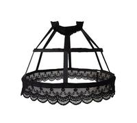 GRACEART Sottogonna Vintage Sottogonna Nylon Pizzo Crinolina