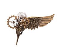 GRACEART Steampunk Ingranaggi Orologio Capelli Perno (3)
