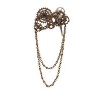 GRACEART Steampunk Ingranaggi Ragno Spilla (D)