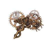 GRACEART Steampunk Ingranaggi Ragno Spilla (E)