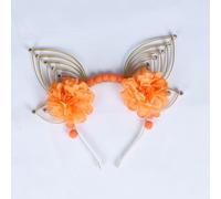 GRACEART Sunburst Halo Crown - Fascia per capelli con cerniera, per Halloween, per cosplay (arancione, taglia unica)
