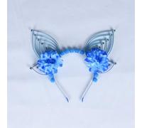 GRACEART Sunburst Halo Crown - Fascia per capelli con cerniera, per Halloween, per cosplay (blu, taglia unica)