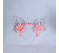 GRACEART Sunburst Halo Crown - Fascia per capelli con cerniera, per Halloween, per cosplay (rosa, taglia unica)