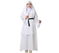 GRACEART The Nun Costume da Suora Vestito da suora (bianco, XL)