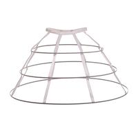 GRACEART Triangolare Crinolina Cerchio Gonna Borsa (Bianca)