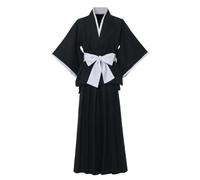 GRACEART Unisex Anime Yukata Kimono Veste Mantello Giapponese Tradizionale Samurai Hakama Uniforme