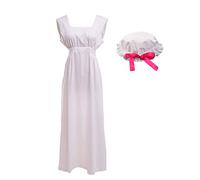 GRACEART Vittoriano Grembiulino Grembiule con Berretto da Baseball 100% Cotone (Opzione 4 Stili) (Stile -2)