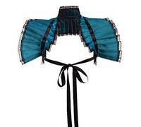 GRACEART Vittoriano Increspatura Collo Bolero Collare (Blu)