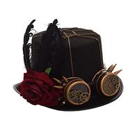 GRACEART Vittoriano Steampunk Superiore Cappello (Uomo)
