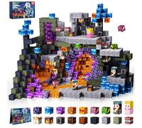 GraceDuck Costruzioni Magnetiche 150 Pcs - Costruisci il tuo Mondo Magnetico: Edizione Salvataggio della Principessa - Blocchi Magnetici per Bambini dai 3 4 5 6 7 8 9 Anni Regalo per Ragazzi e Ragazze