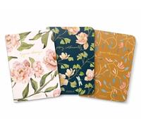 GraceLaced Lined Notebooks, Set of 3, Rejoice, Pray, Give