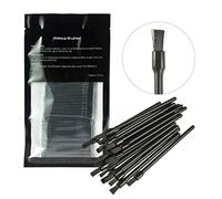 Gracelaza 100 Pezzi Monouso Labbro Pennelli Rossetto Lucentezza Bacchette Bastoncino Applicatore Trucco Attrezzi Kit, Nero
