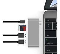 GRACETOP 5 in 2 Hub USB C Adattatore Tipo C con HDMI 4K, 2 x USB 3.0, Lettore di schede TF/SD per Nuovo MacBook PRO/Air 2020 2019 2018 15" 13"