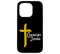 Gracias Jesús Lingua spagnola Grazie Gesù Custodia per iPhone 15 Pro