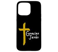 Gracias Jesús Lingua spagnola Grazie Gesù Custodia per iPhone 15 Pro Max