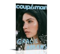 Gracie Abrams Poster impermeabili da parete, stampa domestica, a prova di umidità, facile da installare e resistente allo sbiadimento, stile cornice, 30 x 45 cm