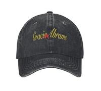 Gracie Abrams Sun Baseball cap Stella Rossa Corsivo Lettering Logo Elegante Cappello Trucker Lavato Crema Solare Escursionismo Pesca Snapback cap