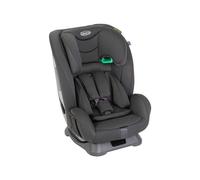 Graco - FlexiGrow™ R129 Seggiolino auto 2 in 1, rialzo con schienale e cintura integrata, reclinabile, da 76 a 145 cm (da 15 mesi fino a circa 12 anni), colore Onyx
