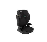 Graco Seggiolino Junior Maxi i-Size R129, Rialzo per Seggiolino, Braccioli e Poggiatesta Regolabili in Altezza, Leggero, con Portabicchieri, Nero, Junior Maxi i-Size