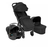 Graco - MYAVO™ TRIO - Passeggino leggero con chiusura veloce (0-22 kg), seggiolino auto per neonati (da 40 a 75 cm), navicella (mx. 9 kg); colore Midnight