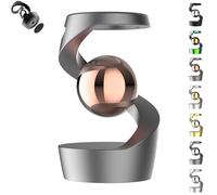 Graddi Kinetic Dream, Gravity-Defying Spin & Calming Optical Illusion, Kinetic Desk Sculpture Toys, Desk Toys for Office, Crafted in Metal, Relax Your Mind, for Offices Rooms (A)