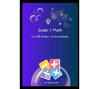 Grade 1 Math: Fun with Numbers Practice Workbook