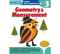 Grade 3 Geometry & Measurement (Kumon Math Workbooks)