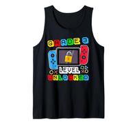 Grade 3 Level Unlocked Gamer Back to School Boy Canotta