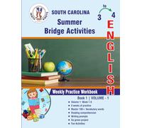 GRADE 3 TO 4 : SOUTH CAROLINA Summer English Bridge Activities