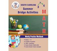 GRADE 3 TO 4 : SOUTH CAROLINA Summer Math Bridge Activities