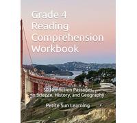 Grade 4 Reading Comprehension Workbook: 50 Nonfiction Passages in Science, History, and Geography