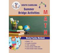 GRADE 4 TO 5 : SOUTH CAROLINA Summer Math Bridge Activities