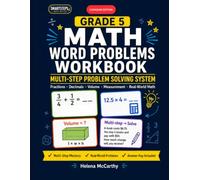 Grade 5 Math Word Problems Workbook: Canadian Edition - Multi-Step Problem Solving System