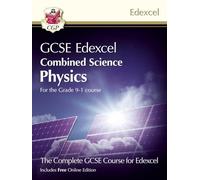 CGP Books GCSE Combined Science for Edexcel Physics Studen (Mixed Media Product)