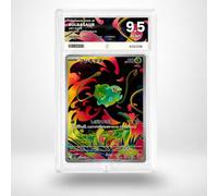 Graded Pokemon Card Bulbasaur/ě 064/063 - Mega Brave - Grado 9.5 Mint - Versione giapponese - Pure Grading Slab