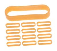 GRADENEVE 13 Pezzi Fascia Elastica Larga Morbida e Flessibile in Gomma Marrone Facile da Applicare e Rimuovere, la Creazione di Stampi Ceramici per Stampi in Gesso e Ceramica