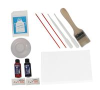 GRADENEVE 1set Materiali per Cianotipia DIY con Guanti e Acquerello Kit Completo per Creazioni Artistiche e Fotografia Cianotipica di Pigmenti Liquidi Inclusi