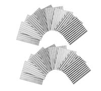 GRADENEVE 40 Pezzi Materiale per Modelli in Acciaio Inossidabile 1:35 Texture Realistica e Alta Definizione, per Case delle Bambole e Mini Cantieri di Costruzione