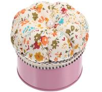 GRADENEVE Accessori da cucito con cuscinetto ad aghi con testa colorata, pratica scatola per aghi da cucito, design decorativo per casa e progetti fai da te, versatile