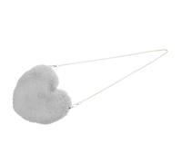 GRADENEVE Borsa con Catena Elegante a Forma di Cuore Leggera e Portatile a Tracolla per Donna Giovane Adatta a Feste e Passeggiate