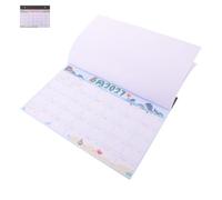 GRADENEVE Calendario da Tavolo 2027 Bilingue Autoportante in Pvc per | Layout Inglese e Cinese, Doppia Data Solare e Lunare, Formato Compatto 11, 42x8, 46 Pollici