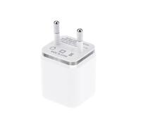 GRADENEVE Caricabatterie Multiplo USB Doppio 2.1a Compatto in Plastico per Smartphone Ricarica Rapida per Viaggi e Ufficio