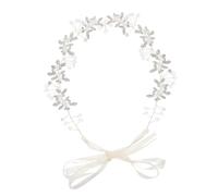 GRADENEVE Cerchietto Donna Gioiello Argento Strass e Cristalli, Accessorio Chioma Sposa Elegante in Lega per Uso Quotidiano e Fotografia