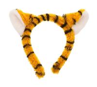 GRADENEVE Cerchietto Orecchie di Tigre Giallo per Halloween, Accessorio Chioma Leggero e Comodo, per Feste in Costume Bambina